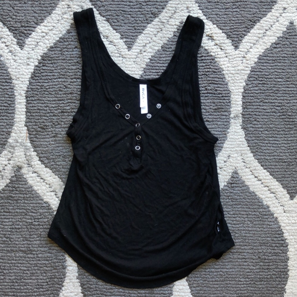 Black RVCA tank top